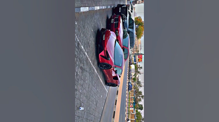 Dubai luxury car McLaren super car in street
