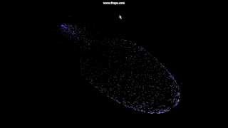Simple OpenGL Particle System with an Obstacle 1.avi