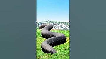 Anaconda Snake in real life P151 #shorts #short #snake #naagin #python #anaconda #snakes #bigsnake