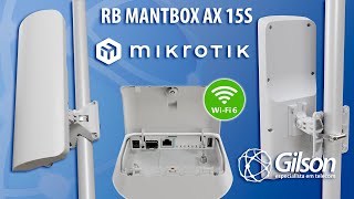 Mikrotik mANTBox AX 15s (AP outdoor empresarial Wi-Fi 6)