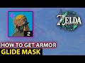How to get armor glide mask location guide in valor island zelda tears of the kingdom