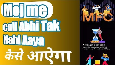 moj me coll nhi aaya moj creator referral program