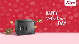 Happy Valentine’s Day - Feel “Safe” and Secure with Kich Digital Safes