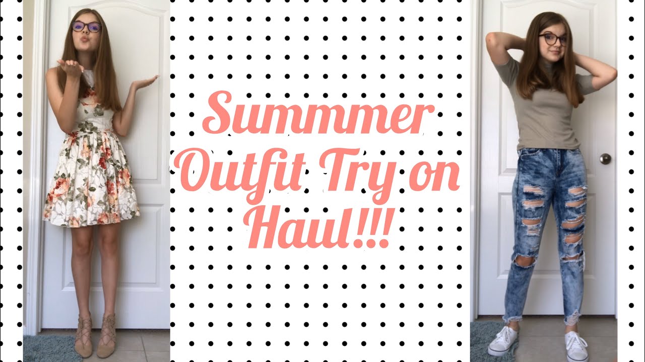 SUMMER OUTFITS!! YouTube