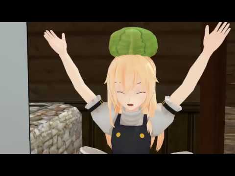 【東方MMD】魔理沙たちのちちの日【紙芝居】