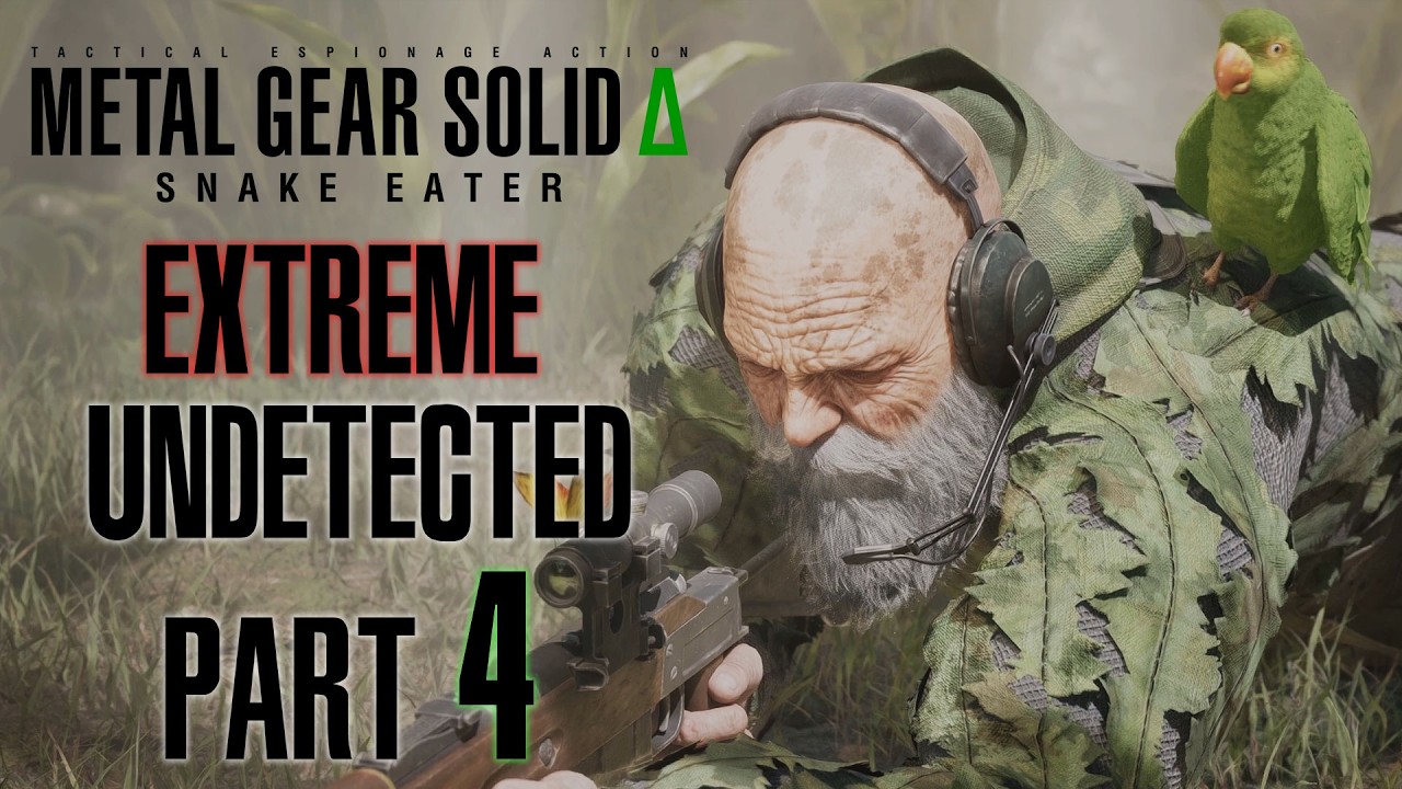 OLD SNIPER BOSS 🥷 METAL GEAR SOLID DELTA Extreme Non-Lethal Stealth ...