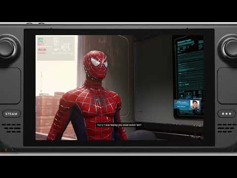 Marvel’s Spider Man Remastered Steam Deck Gameplay - Harry's Passion Project