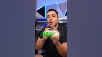 How to recover any recording in Logic Pro 🤯