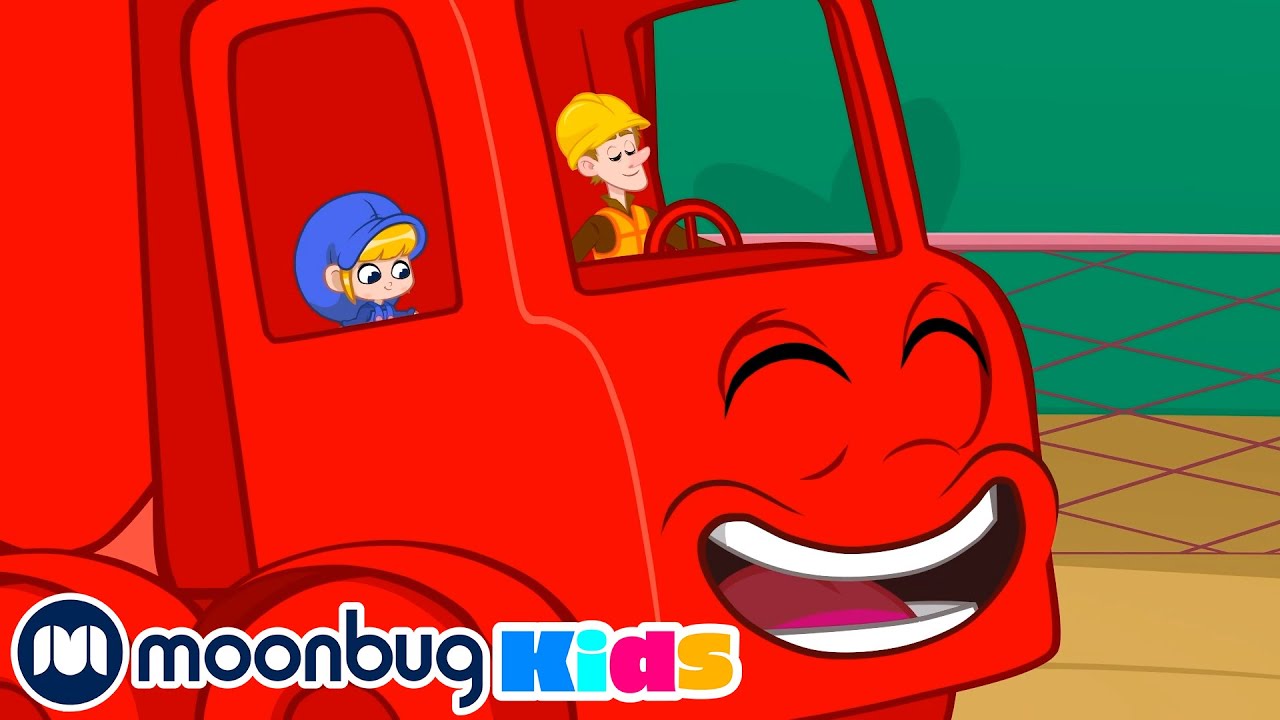 Il mio grande camion rosso - @MorphleItaliano | Moonbug Kids - Cartoni Animati