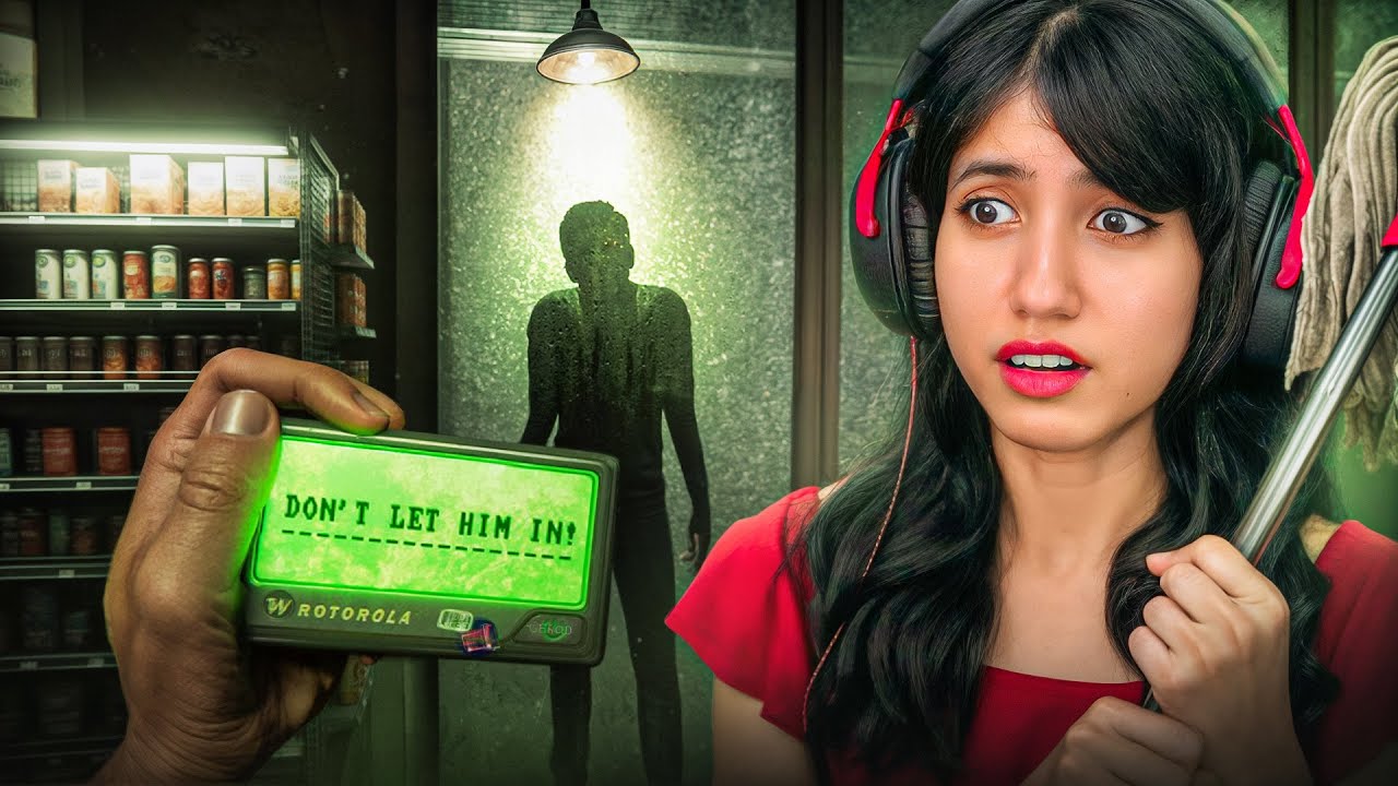 Night shift at the HAUNTED SUPERMARKET | Hellmart Demo