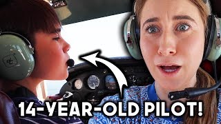 Meet This 14-Year-Old Pilot