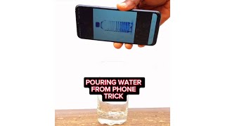 POURING WATER FROM PHONE TRICK (Capcut Tutorial)