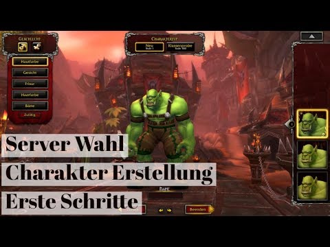 SO GEHT WOW | FOLGE 1 | SERVER WAHL,CHARAKTER ERSTELLUNG & ERSTE SCHRITTE | BROKKEN