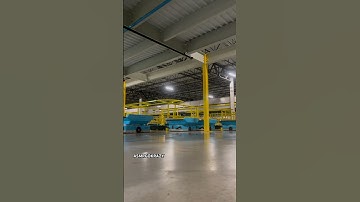 Amazon Fulfillment Robots | Mesmerizing Floor Footage #asmr #factorysounds