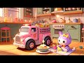 🥞🍓 Violette & Pinky Make Fruit Pancakes — Simple, Fun Cooking for Kids! 👩🍳🐱🚒