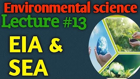 Environmental Science cience| Lecture #13 - EIA and SEAS Environmental science for CSS UPSC PMS