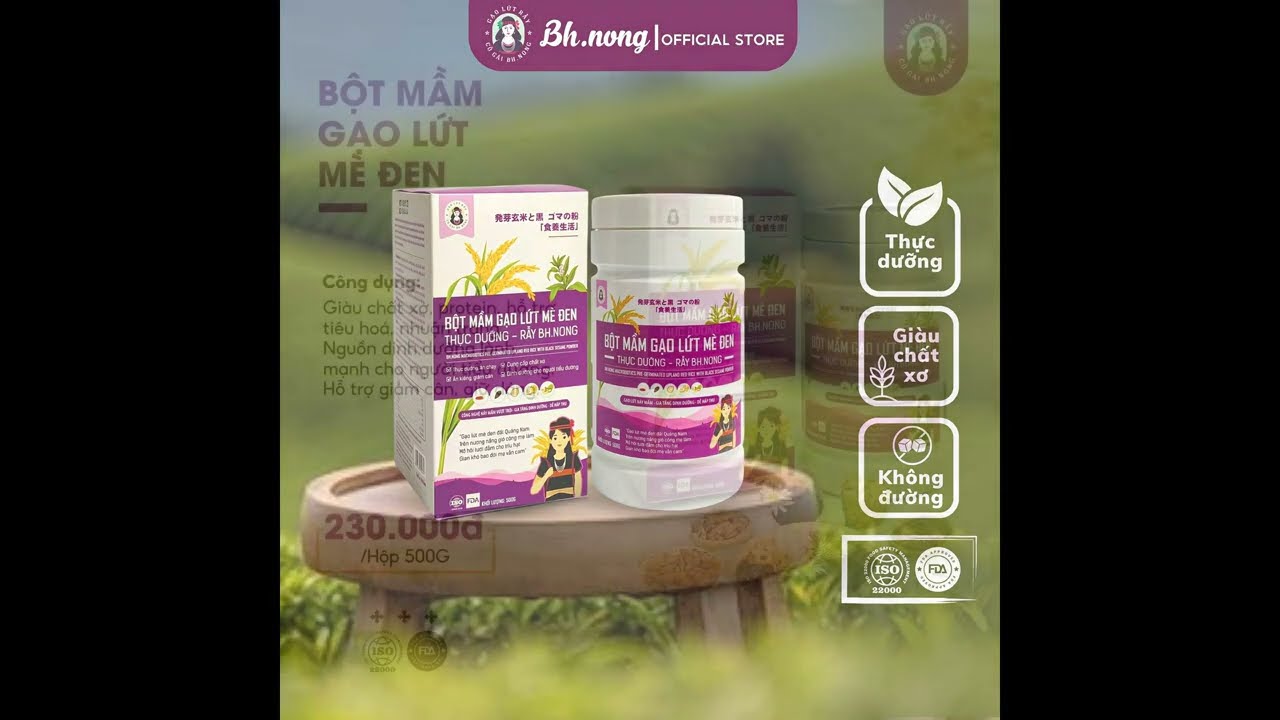 Khám Phá Bột Mầm Gạo Lứt - Siêu Thực Phẩm Vàng Đem Lại Sức Khỏe Toàn Diện