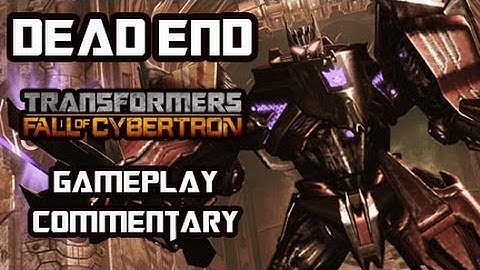 Transformers Fall of Cybertron - Dead End Multiplayer Gameplay & Armor Set w/ Commentary