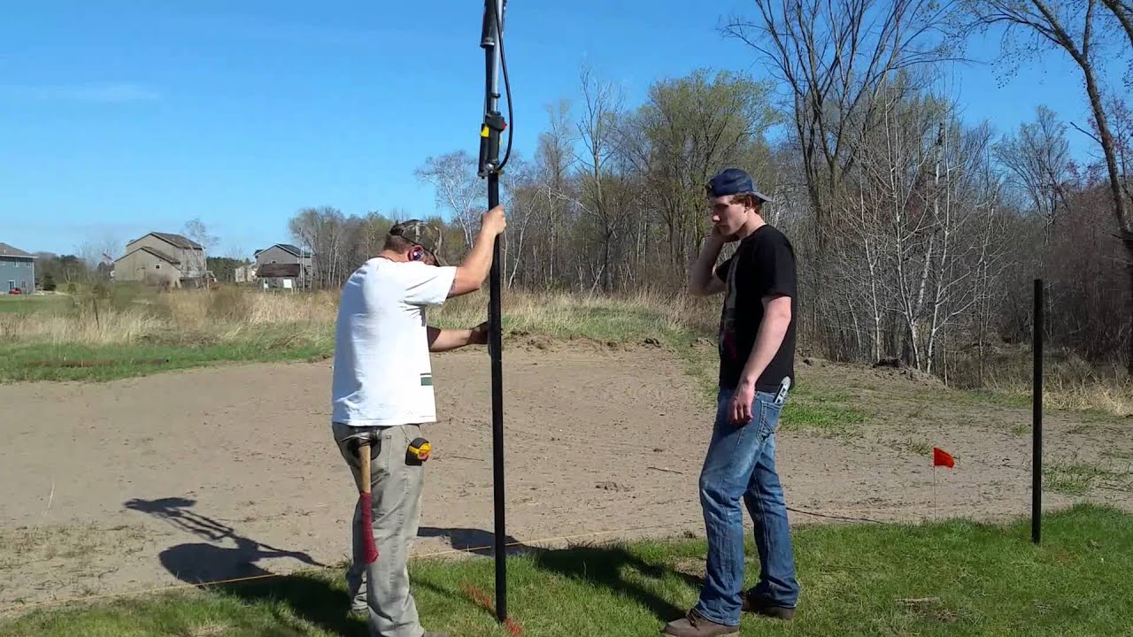 Northland Fence MN Black Chain Link Fence Install