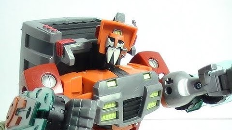 Wreck-Gar | Transformers Animated voyager-class toy review