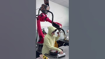 Welding robot. #industrial #automobile #walding #manufacturingrobot #welding