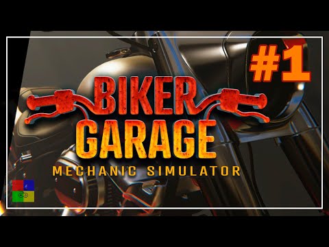 Biker Garage Mechanic Simulator прохождение  #1 ♦ ПЕРВЫЕ ЗАКАЗЫ ♦