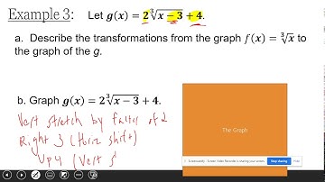 Alg 1 - 10.2 Graphing Cubic Functions