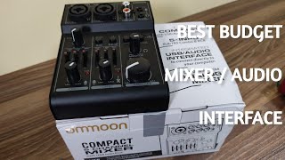 UNBOXING: Ammoon AGM-02 USB Mixer Audio Interface Sound Card