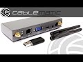 Transmisor de vídeo inalámbrico para presentaciones VGA HDMI USB distribuido por CABLEMATIC ®