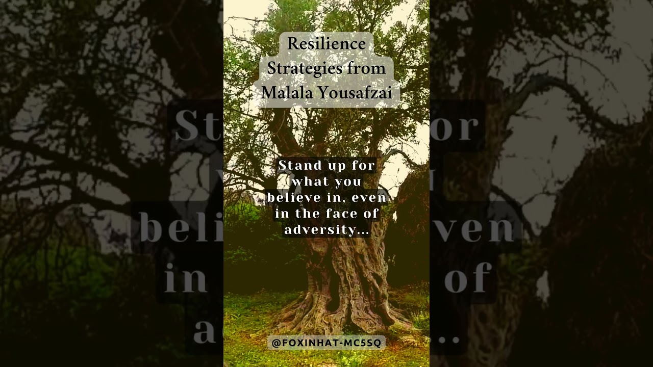 Resilience Strategies from Malala Yousafzai