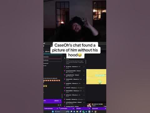 CaseOh with no hoodie is interesting😂 #reels #caseoh #gaming # ...
