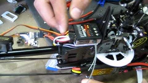 Setup an AR7200BX & Scorpion ESC