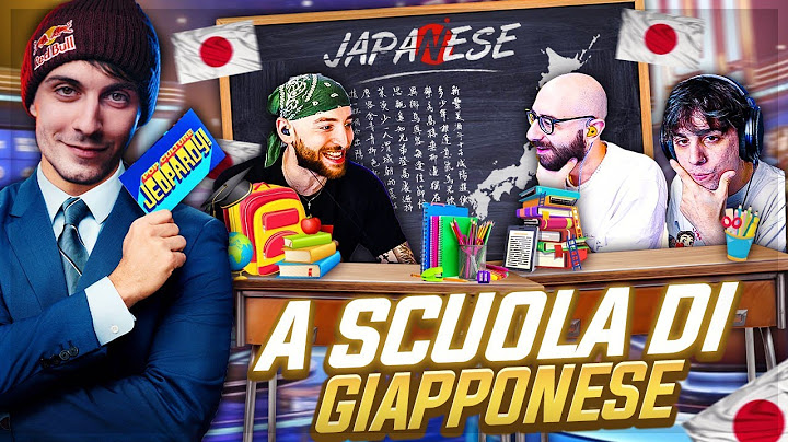🇯🇵  A SCUOLA di GIAPPONESE con MARZA, MANUUXO E PESH ! 🇯🇵