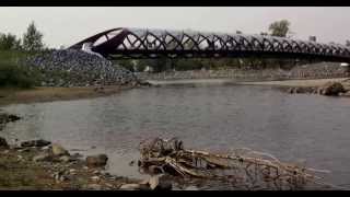 Calgary Time: Peace Bridge