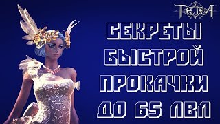 TERA Online - Как быстро прокачать персонажа до 65 уровня. #16