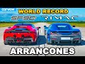 Ferrari SF90 vs Rimac Nevera: ARRANCONES *¡¡¡RÉCORD MUNDIAL!!!*