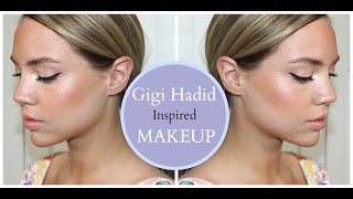 Gigi Hadid Inspired Makeup || SPRING makeup