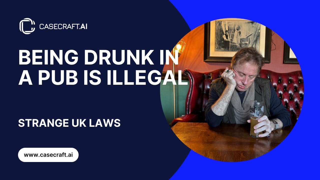 Drunk in a Pub? That's ILLEGAL in the UK! - YouTube