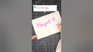 Your name is here! Comment next 🙂✍️ #nameart #satisfyingvideo #simplehandwriting