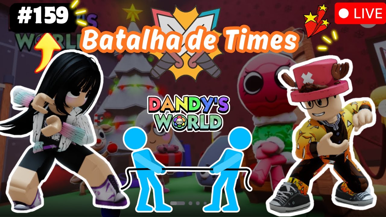 [ 🎄 Dandys World 🎄] É Batalha em Dandys World |159 #dandysworld #roblox ...