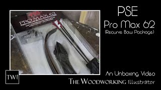 Unboxing a PSE Pro Max 62 Recurve Bow Package