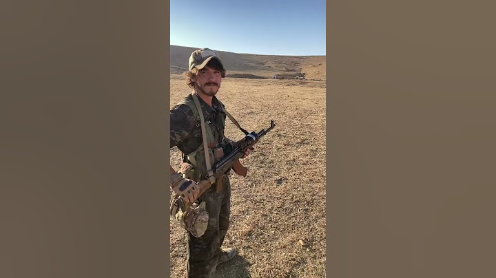 Shooting Full Auto Russian AKM