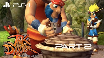Japanese Dub Jak & Daxter: The Precursor Legacy Walkthrough Gameplay Part 2 - A Fisherman