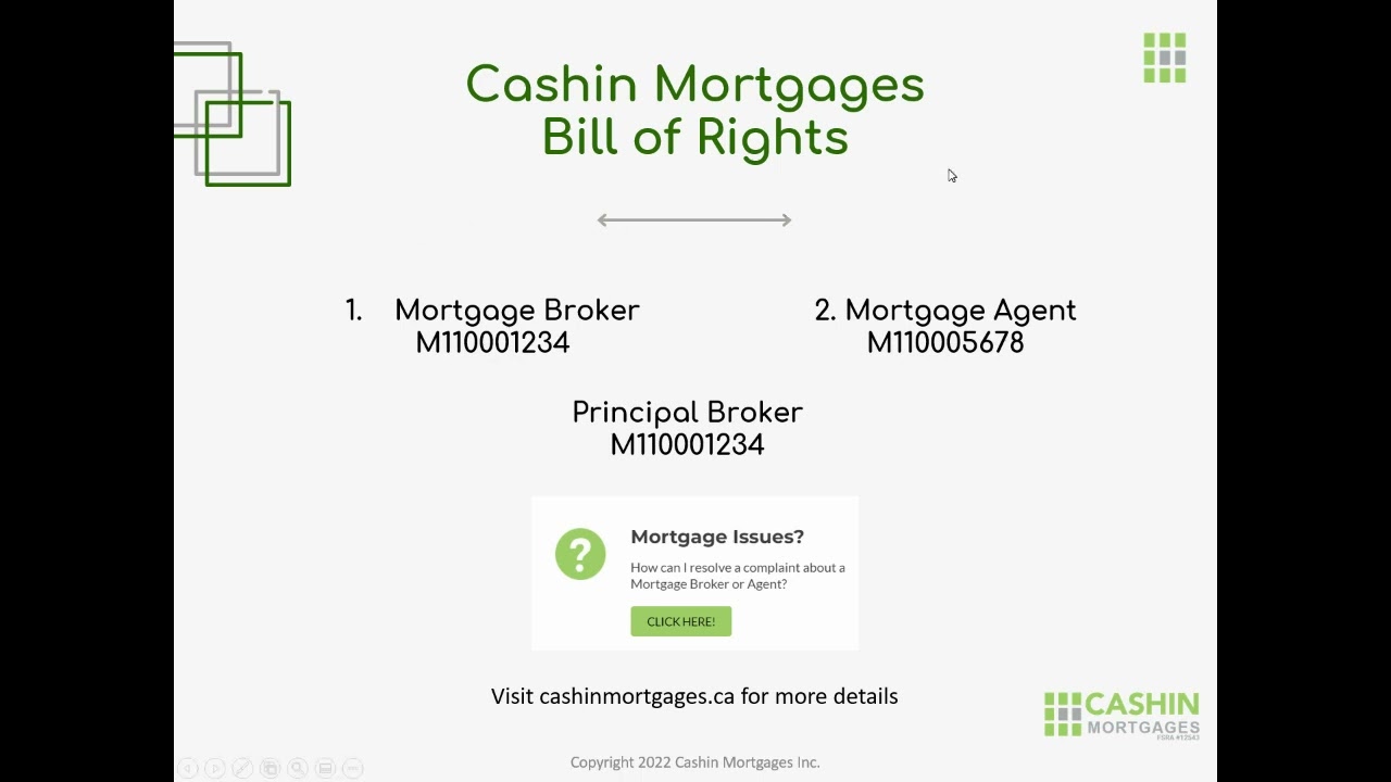 Cashin Mortgages: What is FSRAO?