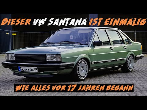 Dieser VW Santana ist einmalig | Selfmade Fahrwerk? | Wie alles vor 17 Jahren begann!