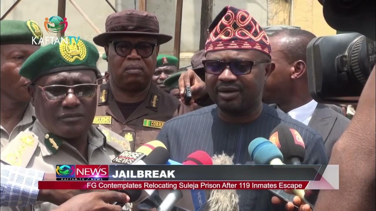 JAILBREAK: FG Contemplates Relocating Suleja Prison After 119 Inmates Escape