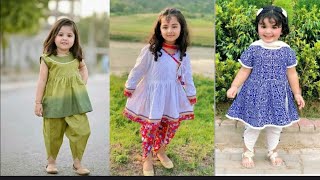 latest (50) soft and comfortable lawn baby frock design 2023/  new baby girl frock 6 month to 8 year screenshot 1