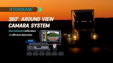 360 Arounf View Camera System With One-minute Calibration