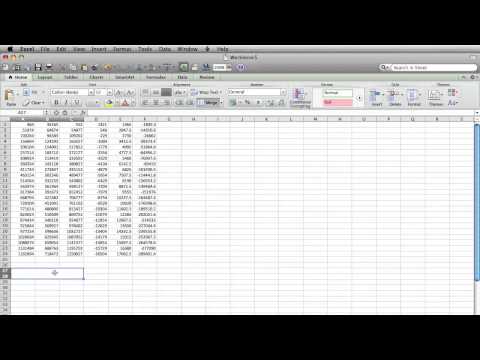 How to Split Excel Cells