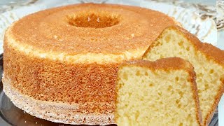 Bolo Fofinho De Creme De Leite - Bolo Simples De Liquidificador
